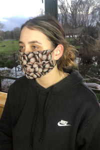 Rare Paraaone Cloth Face Mask Pleated